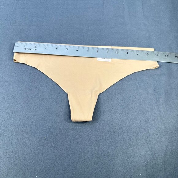 Auden Womens Size Medium 8-10 Panty Thong Invisible Edge No Show Pearl New - Picture 6 of 8